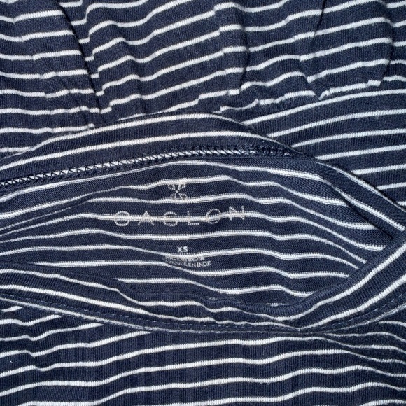 Caslon Navy and White Striped Top - Picture 4 of 4